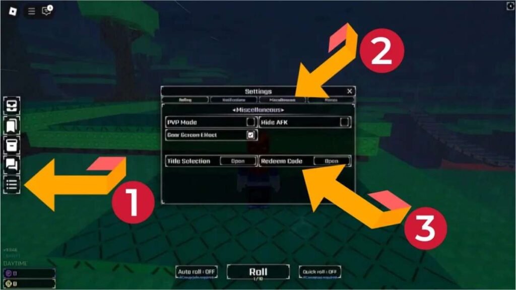Sol's RNG Codes